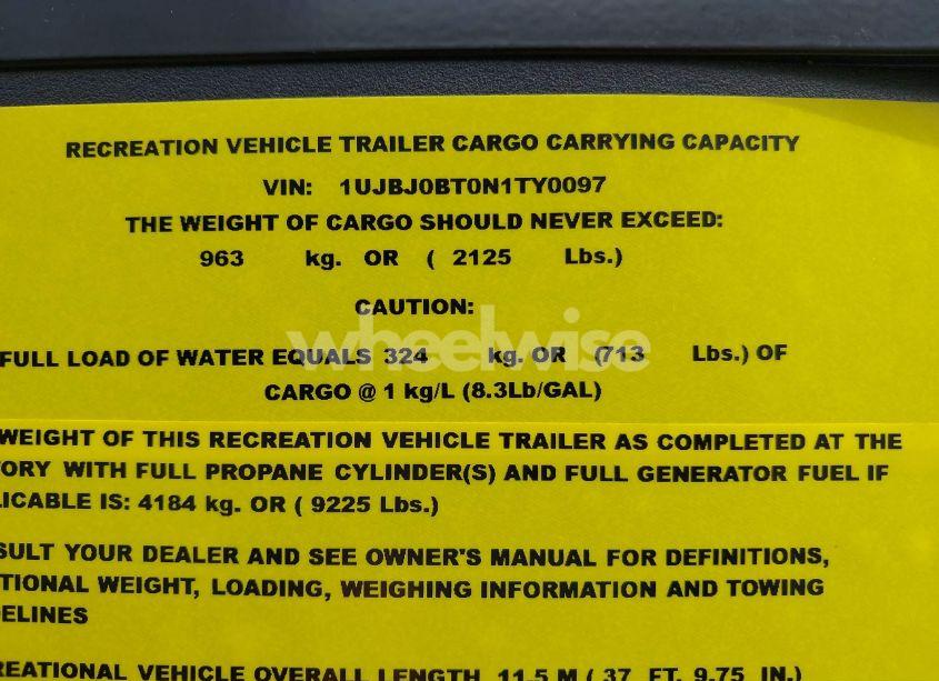 Photo 9 of 2022 Jayco Camper N/A (VIN 1UJBJ0BT0N1TY0097)