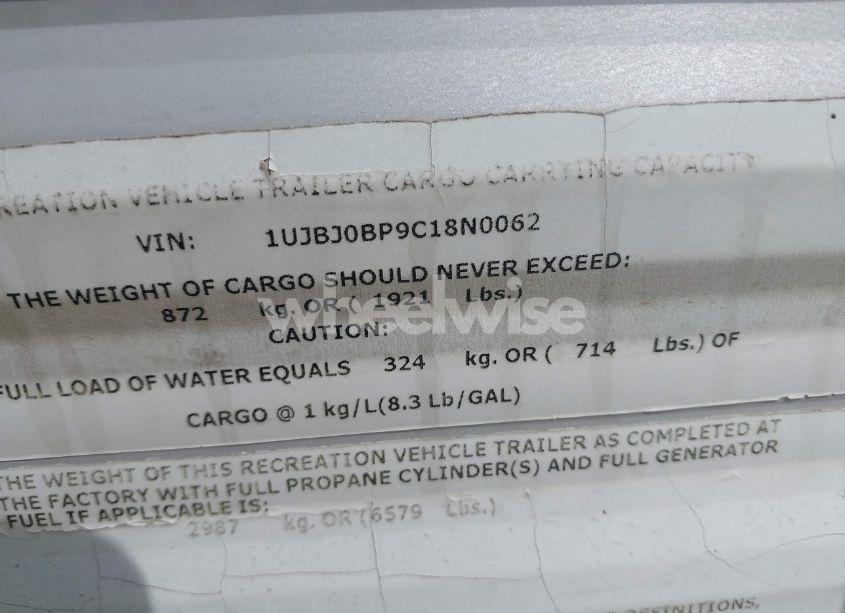 Photo 9 of 2012 Jayco Jayflight 26RLS (VIN 1UJBJDBP9C18N0062)