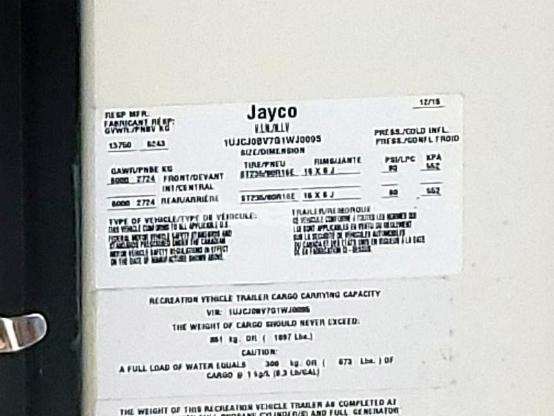 Photo 10 of 2016 JAYCEE EAGLE N/A (VIN 1UJCJ0BV7G1WJ0095)