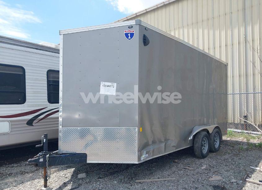 Photo 2 of 2022 International 7x16 ENCLOSED (VIN 1UK500G23N1104234)