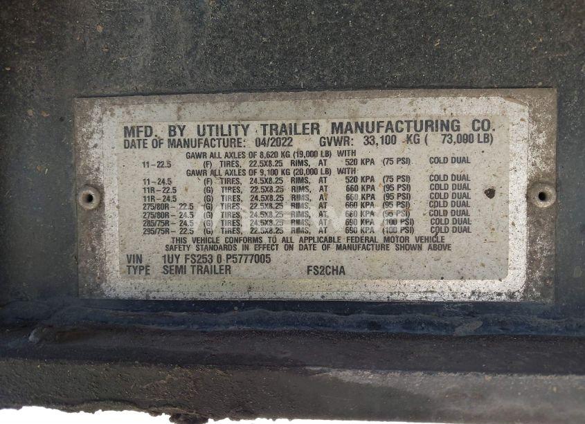 2023 Utility Trailer