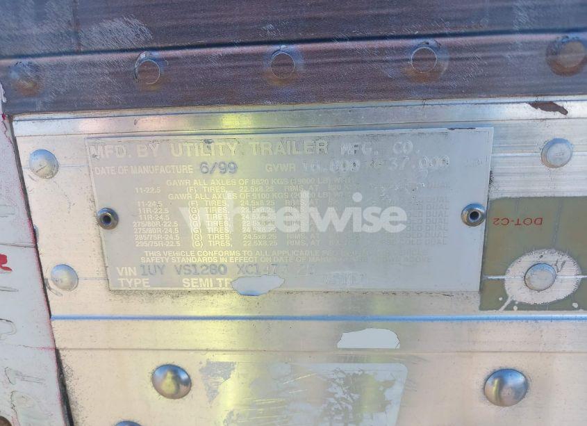 1999 Utility Trailer