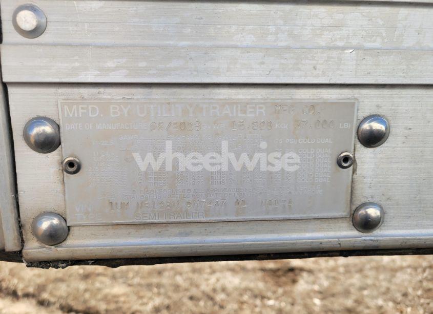 Photo 9 of 2009 Utility Trailer MFG TRAILER (VIN 1UYVS128X9M746701)
