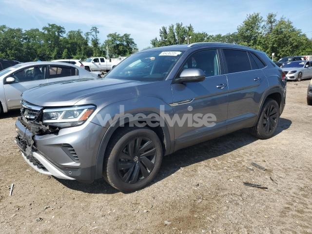 Photo 2 of 2022 VOLKSWAGEN ATLAS CROSS SPORT SE (VIN 1V2AC2CA9NC228255)