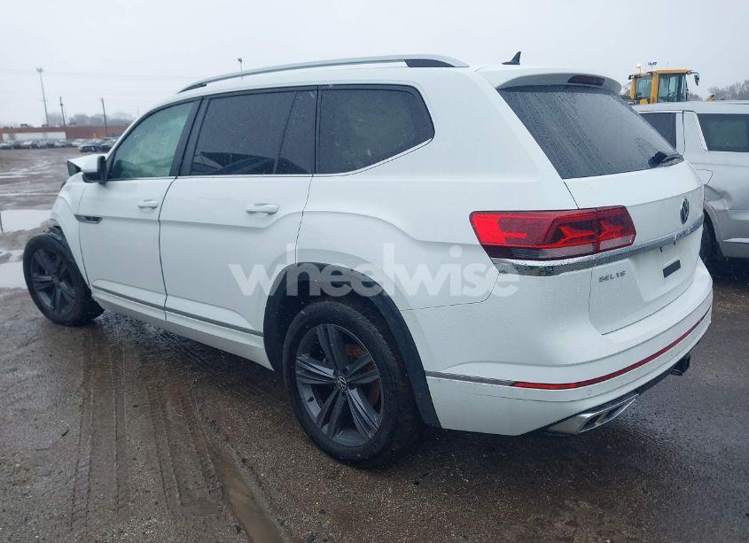 Photo 3 of 2022 Volkswagen Atlas 3.6L V6 SEL R-LINE (VIN 1V2AR2CA0NC507334)
