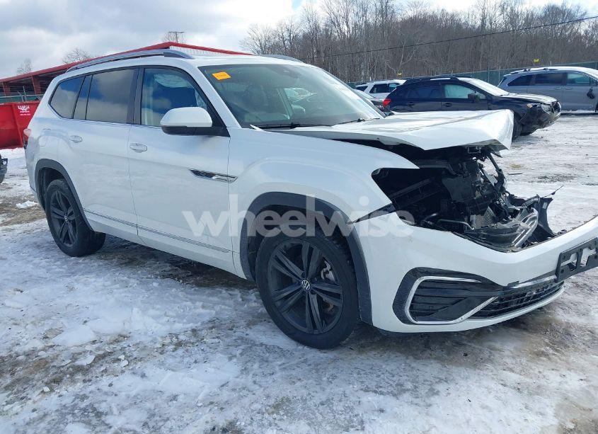 2022 Volkswagen Atlas 3.6L V6 SEL R-LINE (VIN 1V2AR2CA1NC528998) main photo