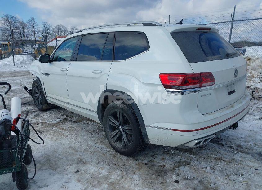 Photo 3 of 2022 Volkswagen Atlas 3.6L V6 SEL R-LINE (VIN 1V2AR2CA1NC528998)