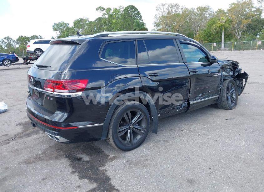 Photo 4 of 2022 Volkswagen Atlas 3.6L V6 SEL R-LINE (VIN 1V2AR2CA2NC501051)