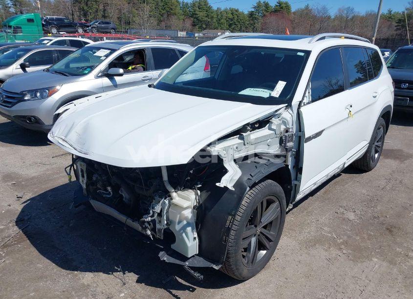 Photo 2 of 2022 Volkswagen Atlas 3.6L V6 SEL R-LINE (VIN 1V2AR2CA3NC501396)