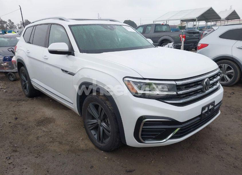 2022 Volkswagen Atlas 3.6L V6 SEL R-LINE (VIN 1V2AR2CA5NC548221) main photo