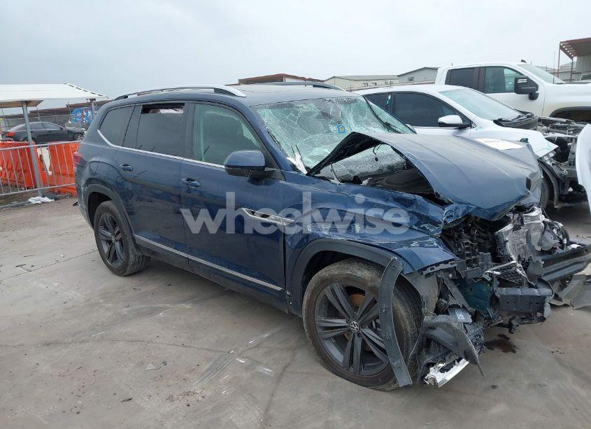 2022 Volkswagen Atlas 3.6L V6 SEL R-LINE (VIN 1V2AR2CA6NC505619) main photo