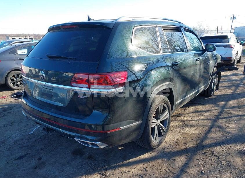 Photo 4 of 2022 Volkswagen Atlas 3.6L V6 SEL R-LINE (VIN 1V2AR2CA9NC505811)