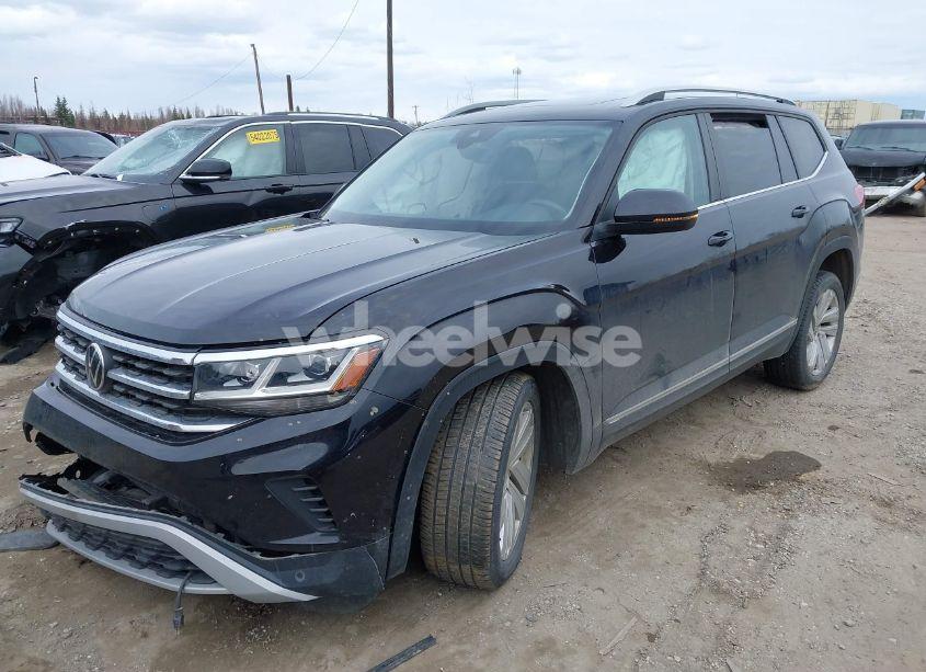 Photo 2 of 2021 Volkswagen Atlas 2.0T SEL (VIN 1V2BP2CA1MC509408)