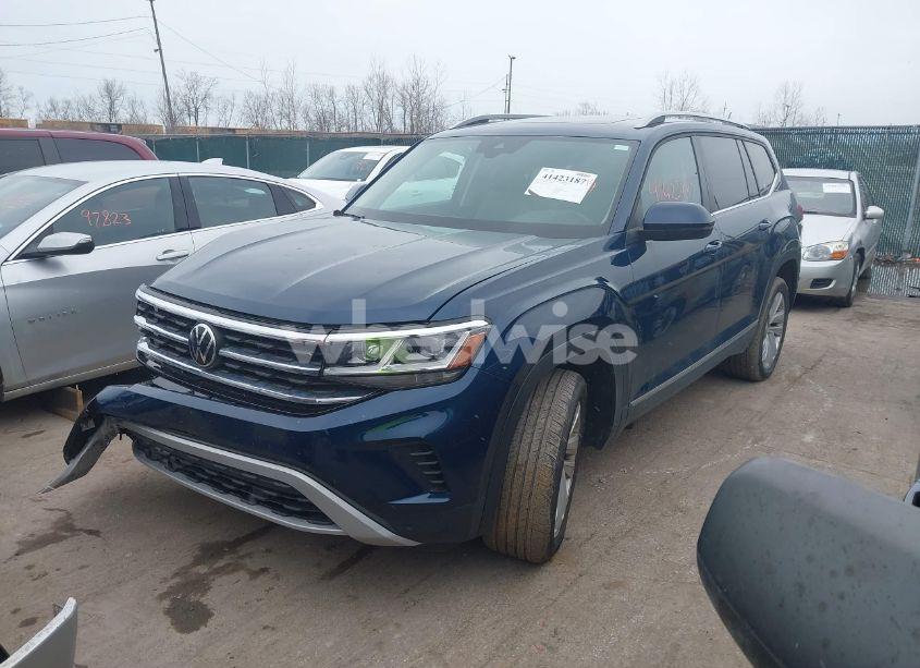 Photo 2 of 2021 Volkswagen Atlas 3.6L V6 SEL (VIN 1V2BR2CA8MC505723)