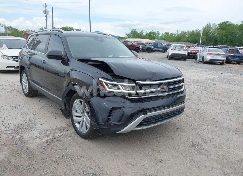 2021 Volkswagen Atlas 3.6L V6 SEL (VIN 1V2BR2CA9MC576221) main photo