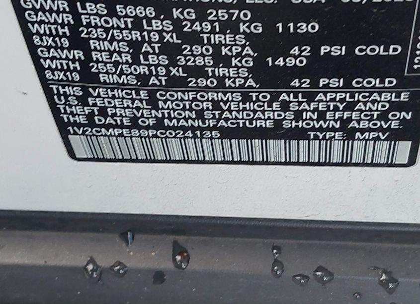 Photo 9 of 2023 Volkswagen Id.4 PRO (VIN 1V2CMPE89PC024135)