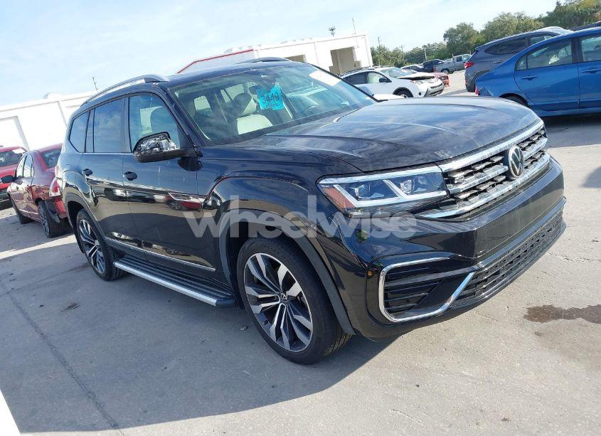 2021 Volkswagen Atlas 3.6L V6 SEL R-LINE (VIN 1V2CR2CA7MC563665) main photo