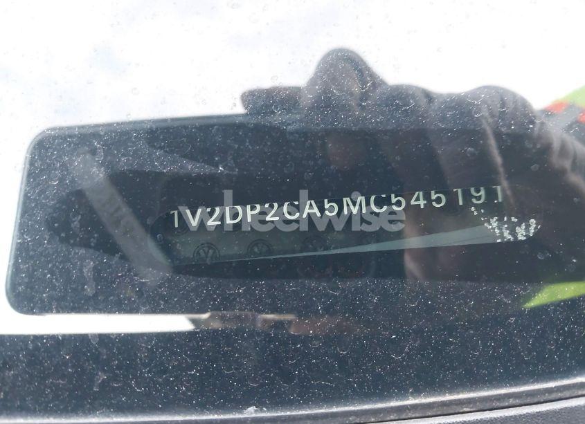 Photo 9 of 2021 Volkswagen Atlas 2.0T SE (VIN 1V2DP2CA5MC545191)