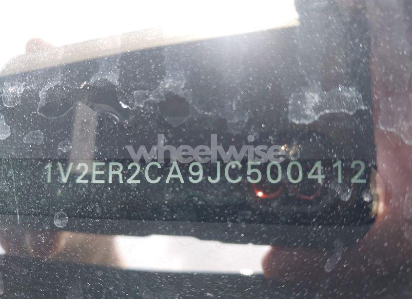 Photo 9 of 2018 Volkswagen Atlas 3.6L V6 SEL (VIN 1V2ER2CA9JC500412)