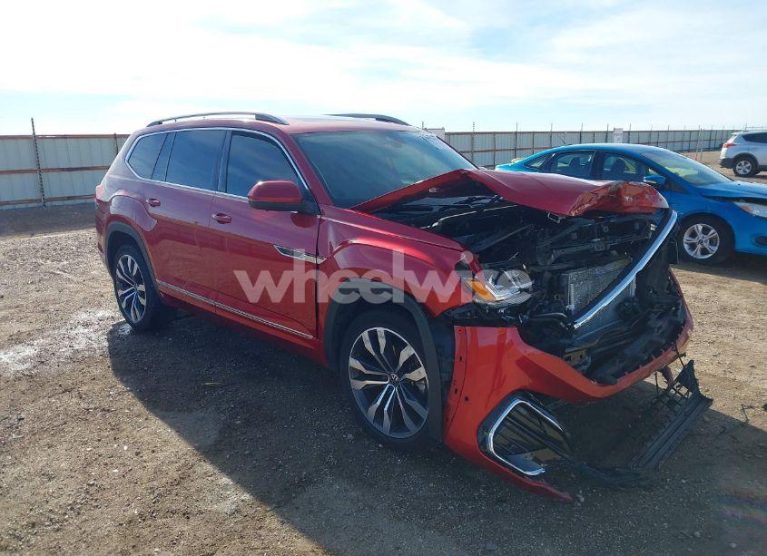 2022 Volkswagen Atlas 3.6L V6 SEL PREMIUM R-LINE (VIN 1V2FR2CA0NC527573) main photo
