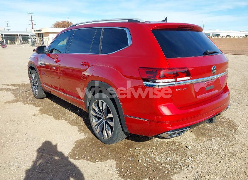 Photo 3 of 2022 Volkswagen Atlas 3.6L V6 SEL PREMIUM R-LINE (VIN 1V2FR2CA0NC527573)