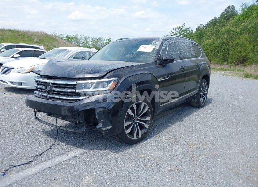 Photo 2 of 2022 Volkswagen Atlas 3.6L V6 SEL PREMIUM R-LINE (VIN 1V2FR2CA0NC551128)