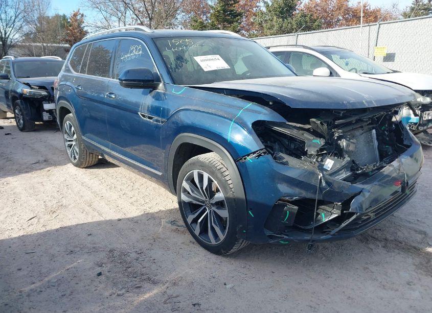 2021 Volkswagen Atlas 3.6L V6 SEL PREMIUM R-LINE (VIN 1V2FR2CA2MC604894) main photo