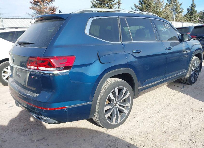 Photo 4 of 2021 Volkswagen Atlas 3.6L V6 SEL PREMIUM R-LINE (VIN 1V2FR2CA2MC604894)
