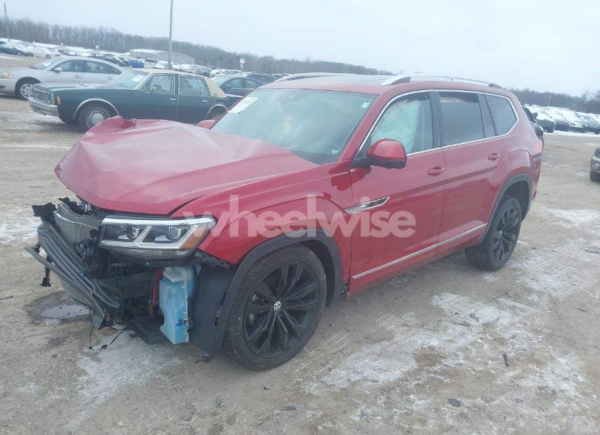 Photo 2 of 2023 Volkswagen Atlas 3.6L V6 SEL PREMIUM R-LINE (VIN 1V2FR2CA5PC529497)