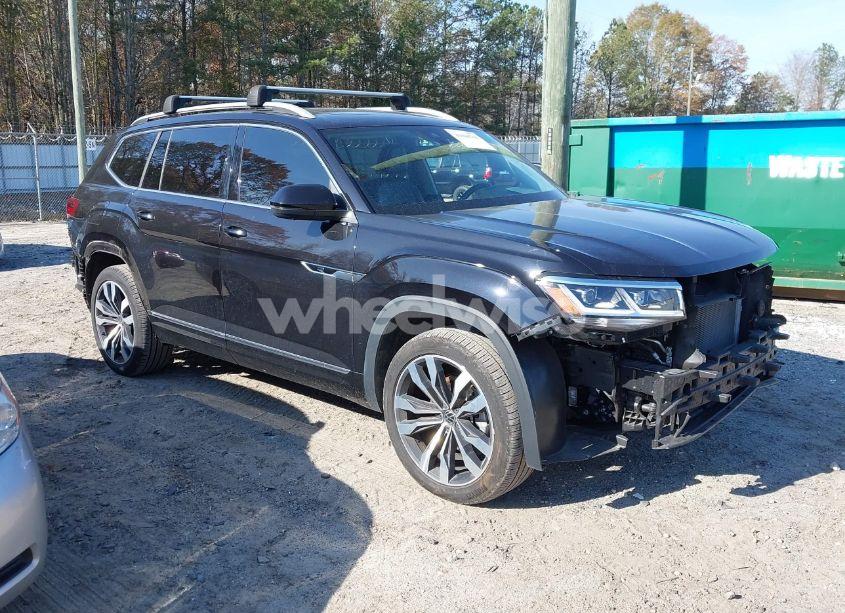 2021 Volkswagen Atlas 3.6L V6 SEL PREMIUM R-LINE (VIN 1V2FR2CA7MC589888) main photo