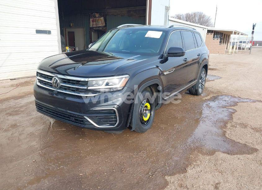 Photo 2 of 2022 Volkswagen Atlas 3.6L V6 SEL PREMIUM R-LINE (VIN 1V2FR2CA9NC531962)