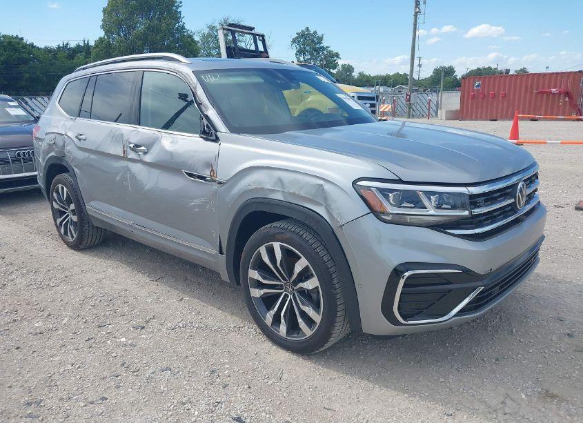 2021 Volkswagen Atlas 3.6L V6 SEL PREMIUM R-LINE (VIN 1V2FR2CAXMC552138) main photo