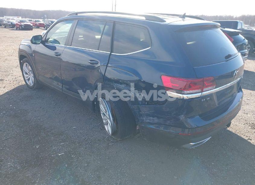 Photo 3 of 2021 Volkswagen Atlas 3.6L V6 SE W/TECHNOLOGY (VIN 1V2HR2CA1MC559181)