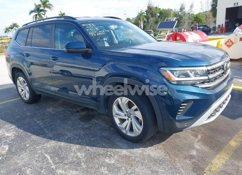 2021 Volkswagen Atlas 3.6L V6 SE W/TECHNOLOGY (VIN 1V2HR2CA4MC576265) main photo