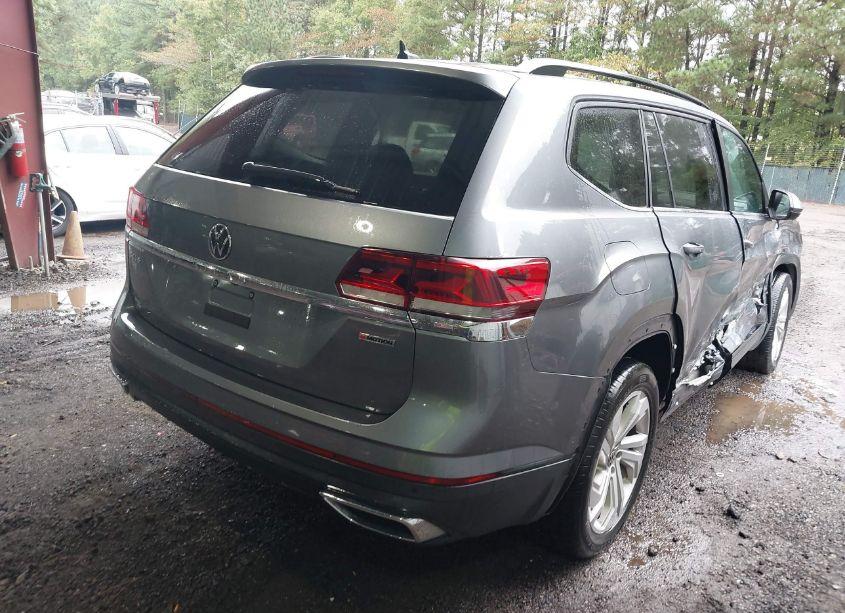 Photo 4 of 2021 Volkswagen Atlas 3.6L V6 SE W/TECHNOLOGY (VIN 1V2HR2CA6MC551481)