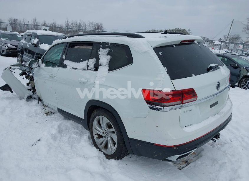 Photo 3 of 2021 Volkswagen Atlas 3.6L V6 SE W/TECHNOLOGY (VIN 1V2HR2CA8MC501441)