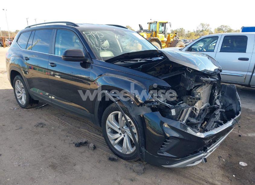 2021 Volkswagen Atlas 3.6L V6 SE W/TECHNOLOGY (VIN 1V2HR2CA9MC573524) main photo