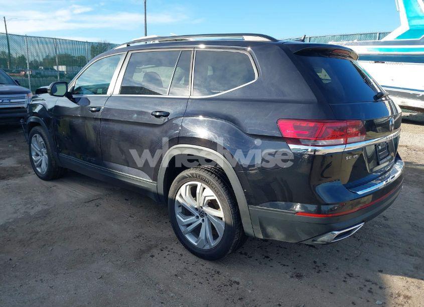 Photo 3 of 2021 Volkswagen Atlas 3.6L V6 SE W/TECHNOLOGY (VIN 1V2HR2CA9MC573524)