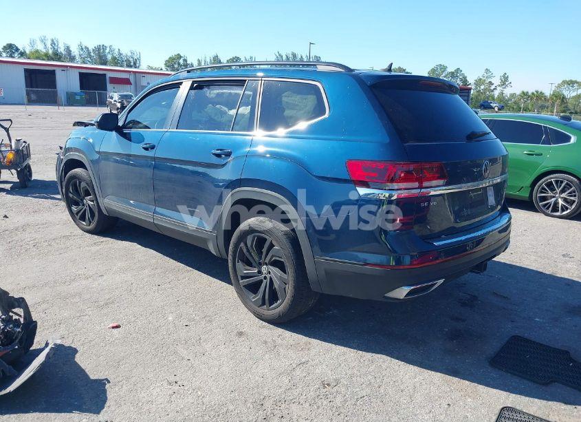 Photo 3 of 2022 Volkswagen Atlas 3.6L V6 SE W/TECHNOLOGY (VIN 1V2HR2CA9NC554408)