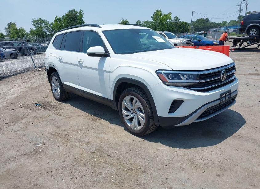 2021 Volkswagen Atlas 3.6L V6 SE W/TECHNOLOGY (VIN 1V2HR2CAXMC549183) main photo