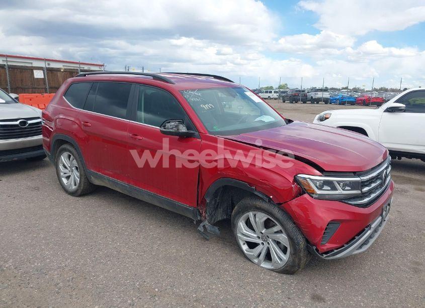 2021 Volkswagen Atlas 3.6L V6 SE W/TECHNOLOGY (VIN 1V2HR2CAXMC574861) main photo