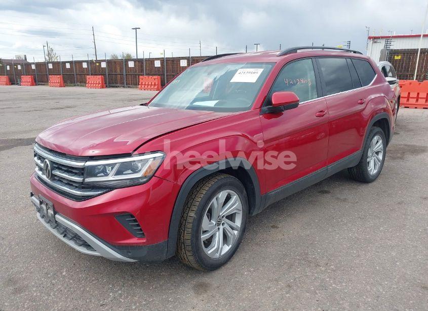 Photo 2 of 2021 Volkswagen Atlas 3.6L V6 SE W/TECHNOLOGY (VIN 1V2HR2CAXMC574861)