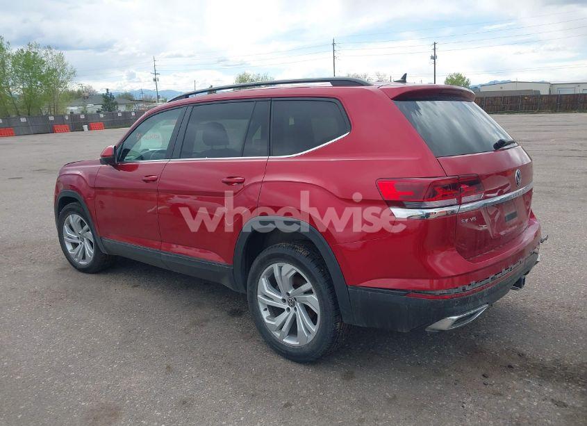 Photo 3 of 2021 Volkswagen Atlas 3.6L V6 SE W/TECHNOLOGY (VIN 1V2HR2CAXMC574861)