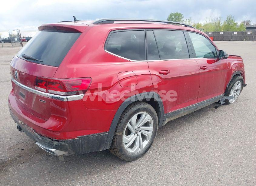 Photo 4 of 2021 Volkswagen Atlas 3.6L V6 SE W/TECHNOLOGY (VIN 1V2HR2CAXMC574861)