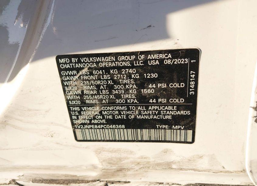 Photo 9 of 2023 Volkswagen Id.4 AWD PRO S PLUS (VIN 1V2JNPE84PC046368)