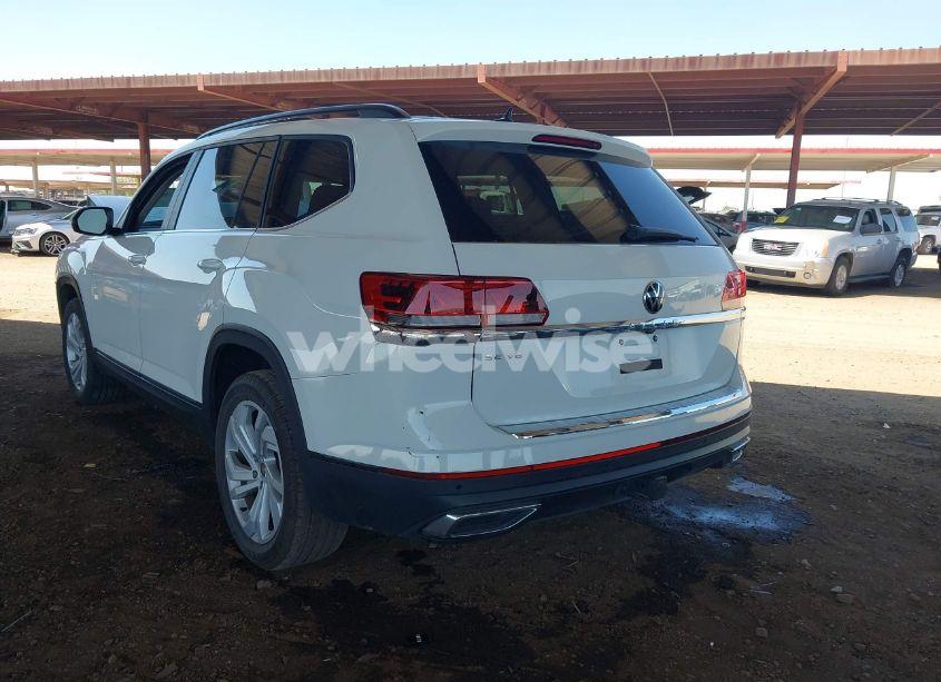 Photo 3 of 2022 Volkswagen Atlas 3.6L V6 SE W/TECHNOLOGY (VIN 1V2JR2CA0NC550958)