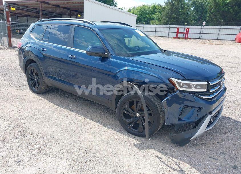 2022 Volkswagen Atlas 3.6L V6 SE W/TECHNOLOGY (VIN 1V2JR2CA5NC533766) main photo