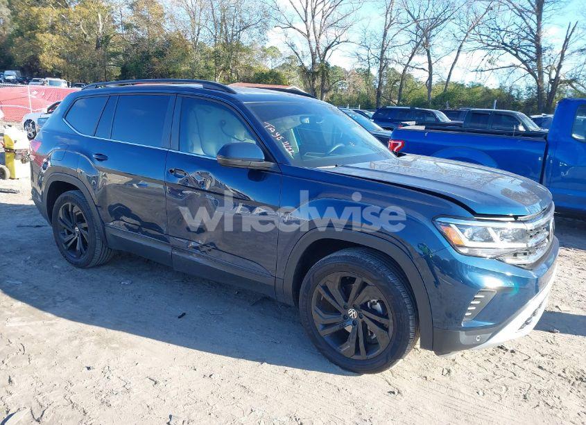 2022 Volkswagen Atlas 3.6L V6 SE W/TECHNOLOGY (VIN 1V2JR2CA7NC544557) main photo