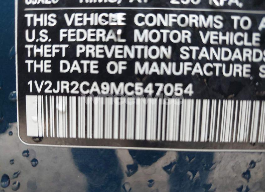 Photo 9 of 2021 Volkswagen Atlas 3.6L V6 SE W/TECHNOLOGY (VIN 1V2JR2CA9MC547054)