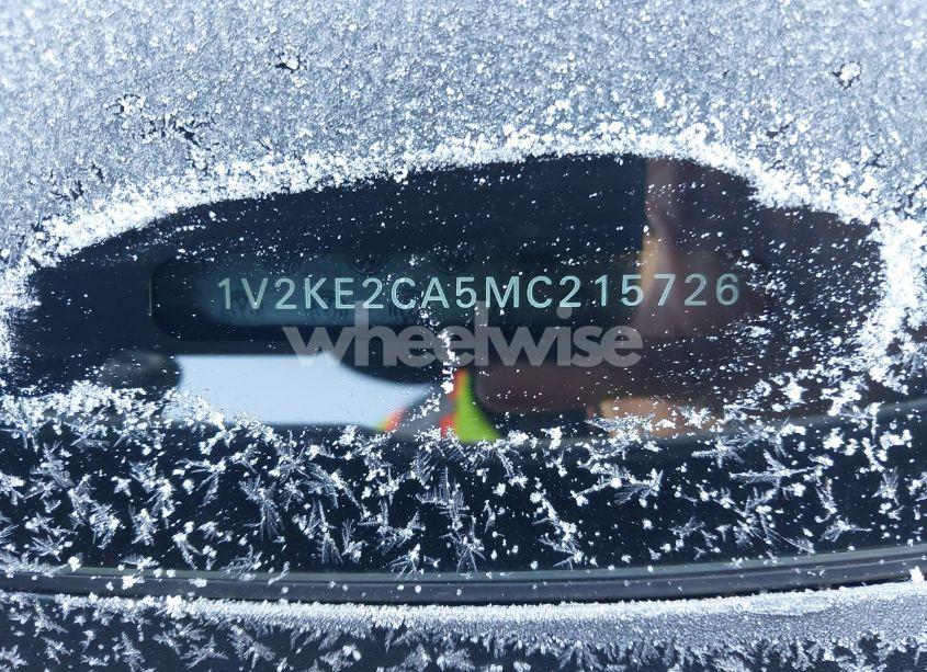 Photo 9 of 2021 Volkswagen Atlas CROSS SPORT 3.6L V6 SE W/TECHNOLOGY (VIN 1V2KE2CA5MC215726)